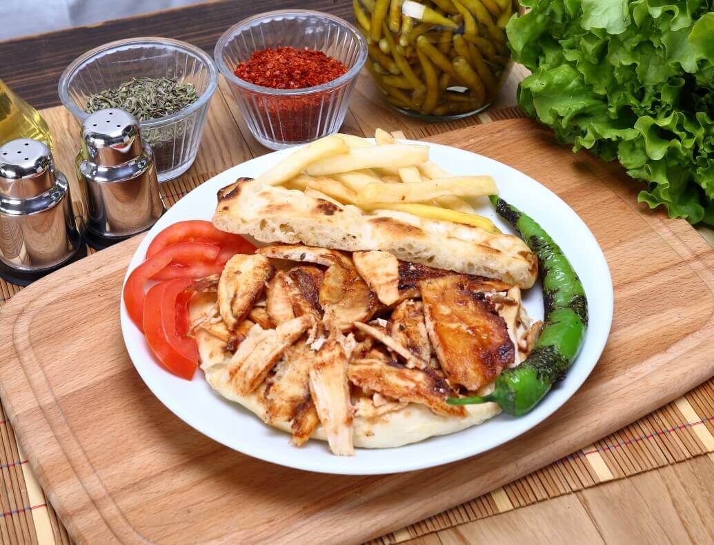 Hähnchen Döner Rezept – Tavuk Döner Tarifi