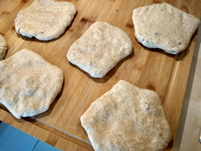 Bazlama Rezept - Türkische Bazlama Brötchen