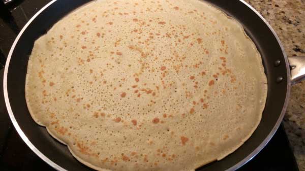 Crepes mit Sesampaste - Tahinli Krep