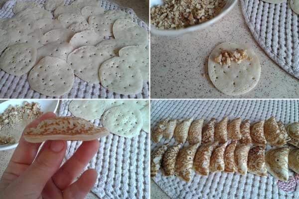 Türkisches Dessert - Taş Kadayıf Tatlısı