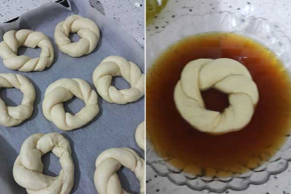 Sesamringe mit Milch - Sütlü Simit