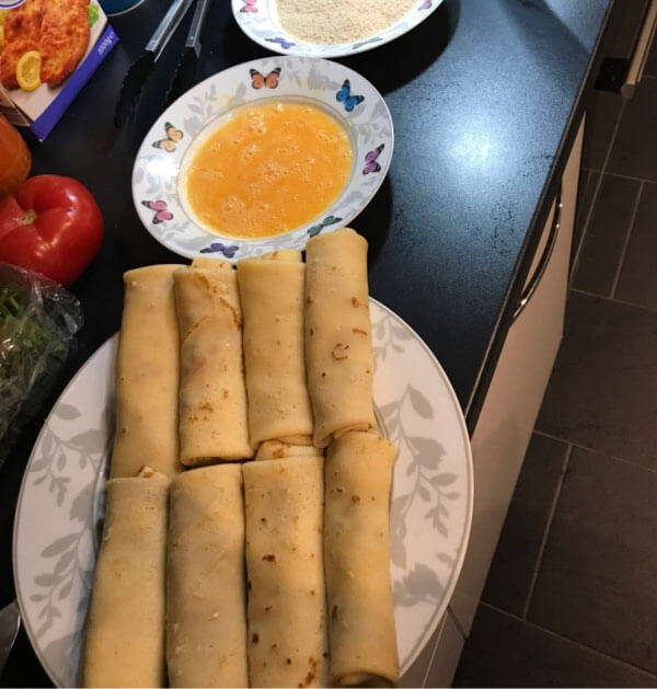 Börek mit Hackfleisch und Gouda - Kıymalı Kaşarlı Börek