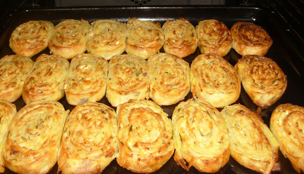 Börek mit Kartoffel - Patatesli Rulo Börek