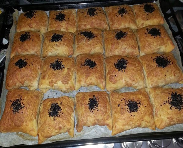 Börek mit Mohn - Haşhaşlı Zarf Börek