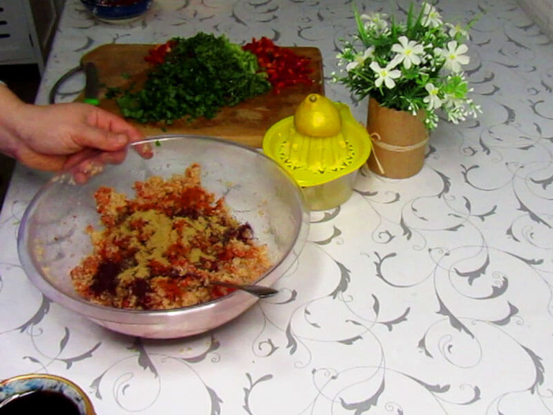 Bulgur Salat Einfach Rezept Hausgemachte Türkische Kisir