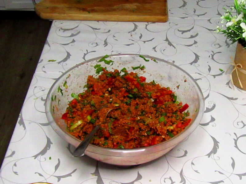 Bulgur Salat Einfach Rezept Hausgemachte Türkische Kisir