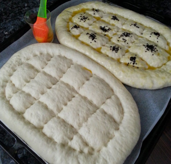 Ramadan Fladen mit Sesam - Susamlı Ramazan Pidesi