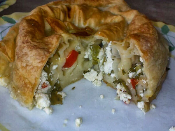 Börek mit Paprika - Biberli Gül Börek