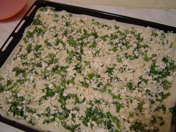 Börek mit Mineralwasser - Sodalı Börek