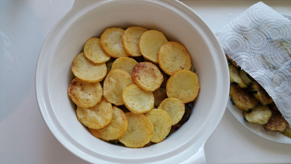 Auberginen mit Hackfleisch - Kıymalı Patlıcan Oturtma