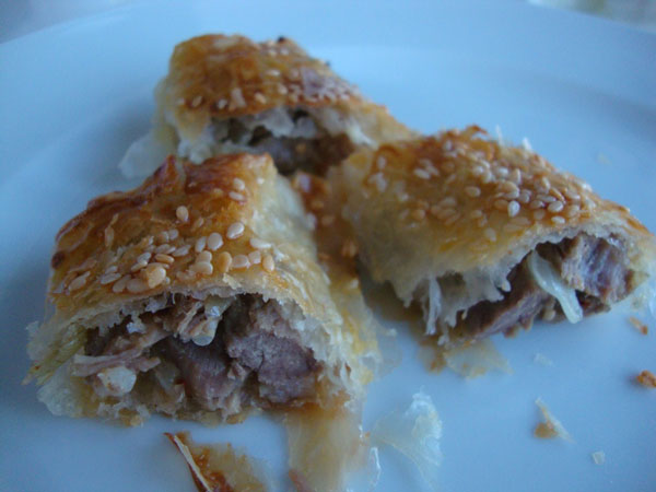 Börek mit Lammfleisch - Kuzu Etli Börek