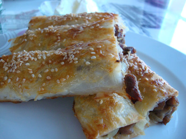 Börek mit Lammfleisch - Kuzu Etli Börek