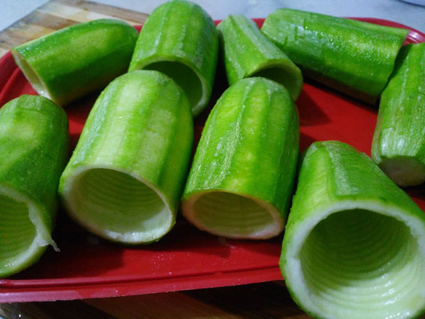 Gefüllte Zucchini - Kıymalı Kabak Dolması