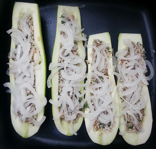 Zucchini mit Olivenöl - Zeytinyağlı Kabak