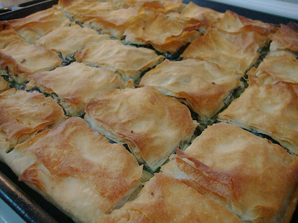 Börek mit Spinat - Leziz Ispanaklı Börek