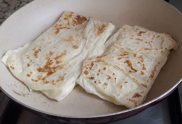 Pfannkuchen mit Käse - Peynirli Gözleme