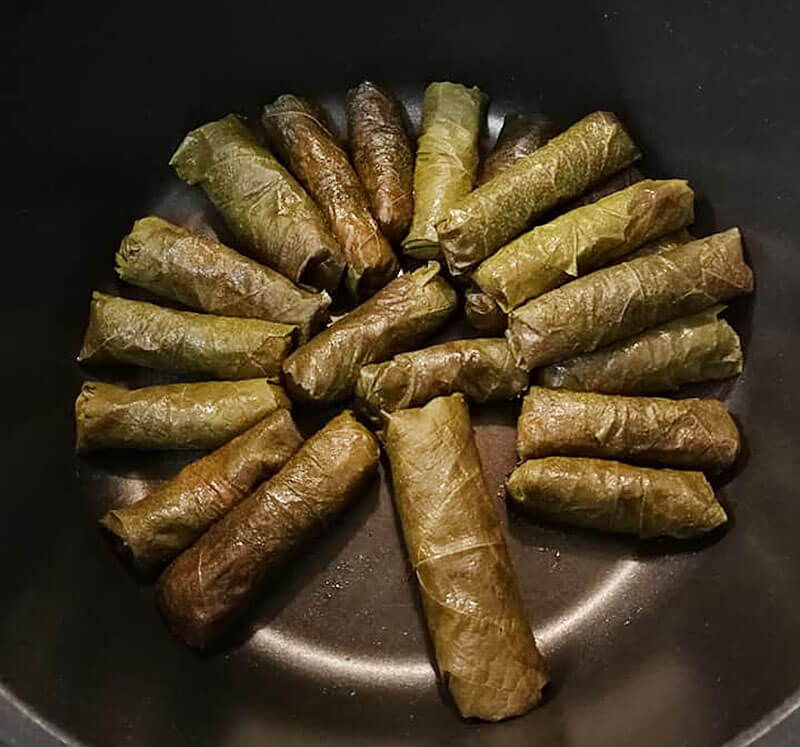 Gefüllte Weinblätter Rezept Türkisch