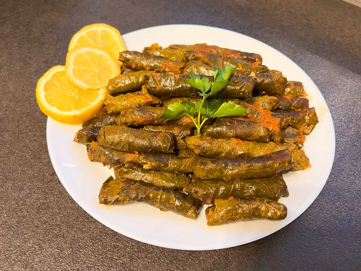 Sarma Rezept originale türkische gefüllte Weinblätter