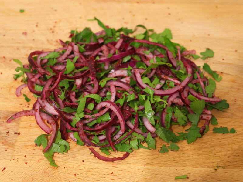 Tomatensalat mit Zwiebeln Einfaches Salat Rezept